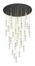 Innovations Lighting 160BK-451-1P-CB-G451-4CL - Owego - 31 Light - 60 inch - Champagne Bronze - Multi Pendant