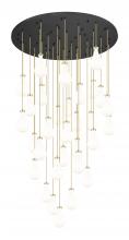 Innovations Lighting 160BK-451-1P-CB-G451-7GWH - Owego - 31 Light - 60 inch - Champagne Bronze - Multi Pendant