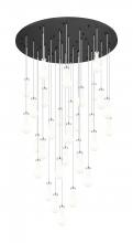Innovations Lighting 160BK-451-1P-SN-G451-5GWH - Owego - 31 Light - 60 inch - Brushed Satin Nickel - Multi Pendant