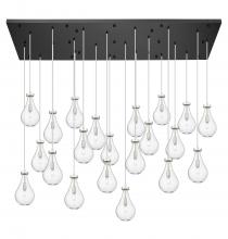 Innovations Lighting 172BK-451-1P-SN-G451-7CL - Owego - 21 Light - 71 inch - Brushed Satin Nickel - Multi Pendant