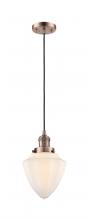 Innovations Lighting 201C-AC-G661-7 - Bullet - 1 Light - 7 inch - Antique Copper - Cord hung - Mini Pendant