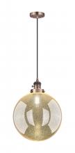 Innovations Lighting 201CSW-AC-G208-12 - Beacon - 1 Light - 12 inch - Antique Copper - Cord hung - Mini Pendant
