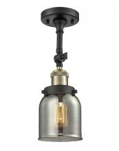 Innovations Lighting 201F-BAB-G53 - Bell - 1 Light - 5 inch - Black Antique Brass - Adjustable Semi-Flush Mount