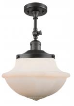 Innovations Lighting 201F-OB-G531 - Oxford - 1 Light - 7 inch - Oil Rubbed Bronze - Adjustable Semi-Flush Mount