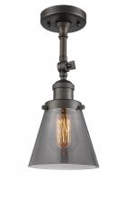 Innovations Lighting 201F-OB-G63 - Cone - 1 Light - 6 inch - Oil Rubbed Bronze - Adjustable Semi-Flush Mount