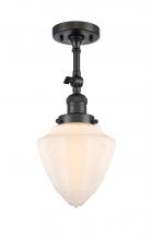 Innovations Lighting 201F-OB-G661-7 - Bullet - 1 Light - 6 inch - Oil Rubbed Bronze - Adjustable Semi-Flush Mount