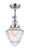 Innovations Lighting 201F-PC-G664-7 - Bullet - 1 Light - 6 inch - Polished Chrome - Adjustable Semi-Flush Mount