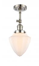 Innovations Lighting 201F-PN-G661-7 - Bullet - 1 Light - 6 inch - Polished Nickel - Adjustable Semi-Flush Mount
