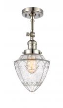 Innovations Lighting 201F-PN-G664-7 - Bullet - 1 Light - 6 inch - Polished Nickel - Adjustable Semi-Flush Mount