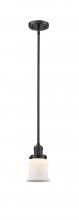 Innovations Lighting 201S-OB-G181S-LED - Canton - 1 Light - 5 inch - Oil Rubbed Bronze - Stem Hung - Mini Pendant