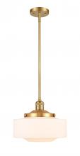 Innovations Lighting 201S-SG-G691-12 - Bridgeton - 1 Light - 12 inch - Satin Gold - Stem Hung - Mini Pendant