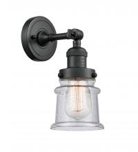 Innovations Lighting 203-BK-G184S - Canton - 1 Light - 5 inch - Matte Black - Adjustable Sconce