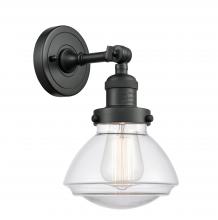 Innovations Lighting 203-BK-G322 - Olean - 1 Light - 7 inch - Matte Black - Adjustable Sconce