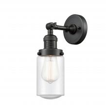 Innovations Lighting 203-OB-G314 - Dover - 1 Light - 5 inch - Oil Rubbed Bronze - Adjustable Sconce