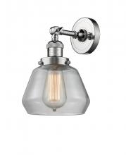 Innovations Lighting 203-PC-G172 - Fulton - 1 Light - 7 inch - Polished Chrome - Adjustable Sconce