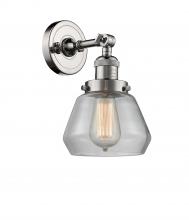 Innovations Lighting 203-PN-G172 - Fulton - 1 Light - 7 inch - Polished Nickel - Adjustable Sconce