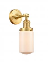 Innovations Lighting 203-SG-G311 - Dover - 1 Light - 5 inch - Satin Gold - Adjustable Sconce