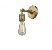 Innovations Lighting 203-BB - Bare Bulb - 1 Light - 5 inch - Brushed Brass - Adjustable Sconce