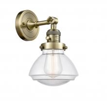 Innovations Lighting 203SW-AB-G322 - Olean - 1 Light - 7 inch - Antique Brass - Adjustable Sconce
