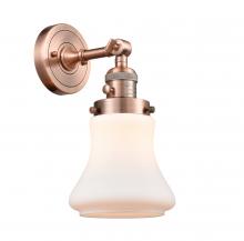 Innovations Lighting 203SW-AC-G191-LED - Bellmont - 1 Light - 7 inch - Antique Copper - Adjustable Sconce