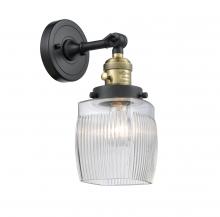 Innovations Lighting 203SW-BAB-G302-LED - Colton - 1 Light - 6 inch - Black Antique Brass - Adjustable Sconce