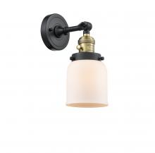 Innovations Lighting 203SW-BAB-G51-LED - Bell - 1 Light - 5 inch - Black Antique Brass - Adjustable Sconce