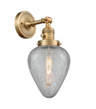 Innovations Lighting 203SW-BB-G165 - Geneseo - 1 Light - 7 inch - Brushed Brass - Adjustable Sconce