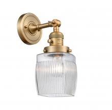 Innovations Lighting 203SW-BB-G302 - Colton - 1 Light - 6 inch - Brushed Brass - Adjustable Sconce