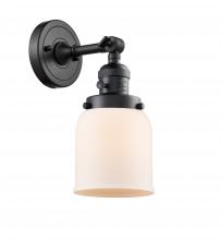 Innovations Lighting 203SW-BK-G51-LED - Bell - 1 Light - 5 inch - Matte Black - Adjustable Sconce