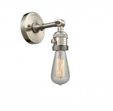 Innovations Lighting 203SW-SN - Bare Bulb - 1 Light - 5 inch - Brushed Satin Nickel - Adjustable Sconce