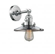 Innovations Lighting 203SW-PC-M7-LED - Railroad - 1 Light - 8 inch - Polished Chrome - Adjustable Sconce