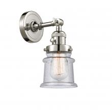 Innovations Lighting 203SW-PN-G184S-LED - Canton - 1 Light - 5 inch - Polished Nickel - Adjustable Sconce