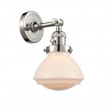 Innovations Lighting 203SW-PN-G321 - Olean - 1 Light - 7 inch - Polished Nickel - Adjustable Sconce