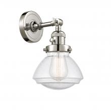 Innovations Lighting 203SW-PN-G324 - Olean - 1 Light - 7 inch - Polished Nickel - Adjustable Sconce