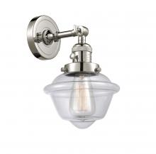 Innovations Lighting 203SW-PN-G532-LED - Oxford - 1 Light - 8 inch - Polished Nickel - Adjustable Sconce