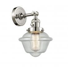 Innovations Lighting 203SW-PN-G534-LED - Oxford - 1 Light - 8 inch - Polished Nickel - Adjustable Sconce