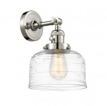 Innovations Lighting 203SW-PN-G713 - Bell - 1 Light - 8 inch - Polished Nickel - Adjustable Sconce