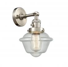 Innovations Lighting 203SW-SN-G534 - Oxford - 1 Light - 8 inch - Brushed Satin Nickel - Adjustable Sconce