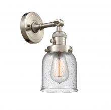 Innovations Lighting 203SW-SN-G54-LED - Bell - 1 Light - 5 inch - Brushed Satin Nickel - Adjustable Sconce