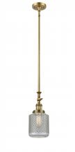 Innovations Lighting 206-BB-G262 - Stanton - 1 Light - 6 inch - Brushed Brass - Stem Hung - Adjustable Mini Pendant