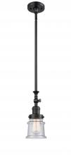 Innovations Lighting 206-BK-G184S - Canton - 1 Light - 5 inch - Matte Black - Stem Hung - Adjustable Mini Pendant