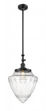 Innovations Lighting 206-BK-G664-12 - Bullet - 1 Light - 12 inch - Matte Black - Stem Hung - Adjustable Mini Pendant