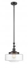 Innovations Lighting 206-OB-G692-12 - Bridgeton - 1 Light - 12 inch - Oil Rubbed Bronze - Stem Hung - Adjustable Mini Pendant