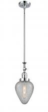 Innovations Lighting 206-PC-G165 - Geneseo - 1 Light - 7 inch - Polished Chrome - Stem Hung - Adjustable Mini Pendant
