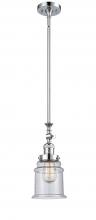 Innovations Lighting 206-PC-G184 - Canton - 1 Light - 6 inch - Polished Chrome - Stem Hung - Adjustable Mini Pendant