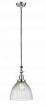 Innovations Lighting 206-PC-G222 - Seneca Falls - 1 Light - 10 inch - Polished Chrome - Stem Hung - Adjustable Mini Pendant