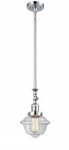 Innovations Lighting 206-PC-G532 - Oxford - 1 Light - 7 inch - Polished Chrome - Stem Hung - Adjustable Mini Pendant