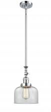 Innovations Lighting 206-PC-G72 - Bell - 1 Light - 8 inch - Polished Chrome - Stem Hung - Adjustable Mini Pendant