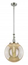 Innovations Lighting 206-PN-G208-14 - Beacon - 1 Light - 12 inch - Polished Nickel - Stem Hung - Adjustable Mini Pendant