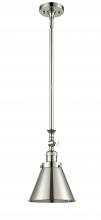 Innovations Lighting 206-PN-M13-PN - Appalachian - 1 Light - 8 inch - Polished Nickel - Stem Hung - Adjustable Mini Pendant